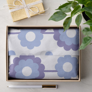 Papel De Seda Maravilloso Diseño Floral Botánico
