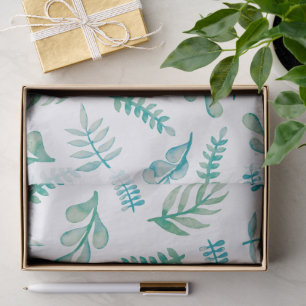 Papel De Seda Maravilloso Diseño Floral Botánico