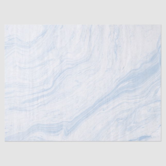 Papel De Seda Marble azul (Anverso)