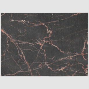 Papel De Seda Marble de moda rosa negro moderno