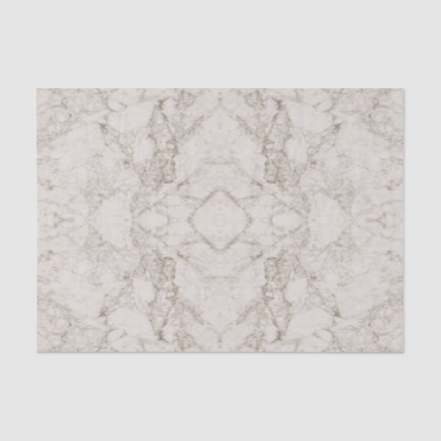 Papel De Seda Marble marrón claro (Anverso)