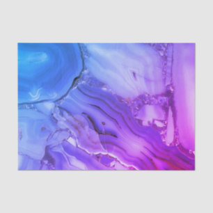 Papel De Seda Marble púrpura exótico