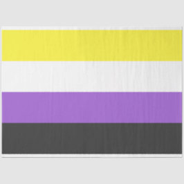 Papel De Seda Marca Enby (Orgullo no binario)