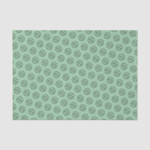 Papel De Seda Marca profesional Marca Minimalista Mint Green
