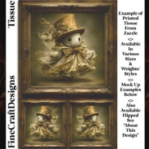 Marco Antiguo Fantasma Caprichoso Lindo Decoupage 