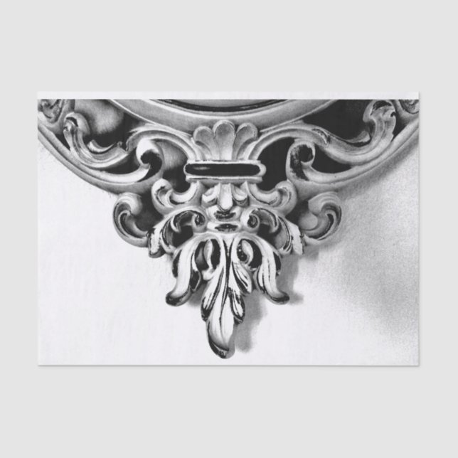 Papel De Seda Marco francés (Anverso)