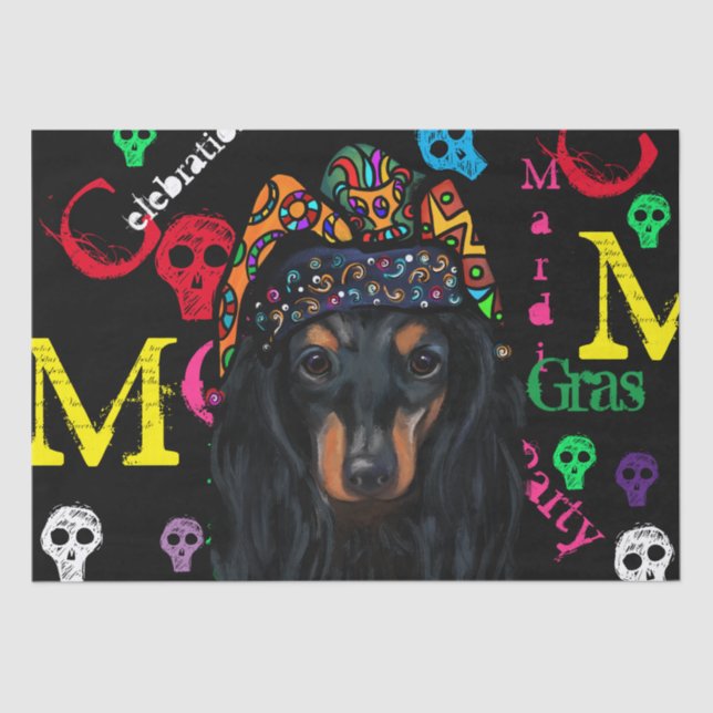 Papel De Seda Mardi GRAS (Anverso)