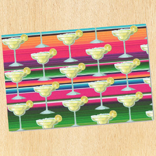 Papel De Seda Margarita festiva manta mexicana Fiesta Serape