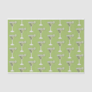Papel De Seda Margarita Green