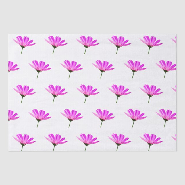 Papel De Seda Margarita Rosa (Anverso)
