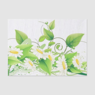 Papel De Seda Margaritas