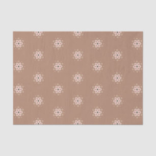 Papel De Seda Margaritas color de rosa polvorientas bonitas
