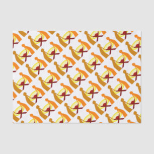 Papel De Seda María José Y El Niño Jesús