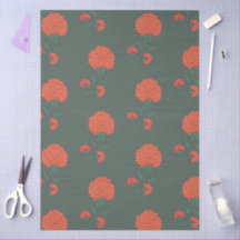 Marigold sobre Verde