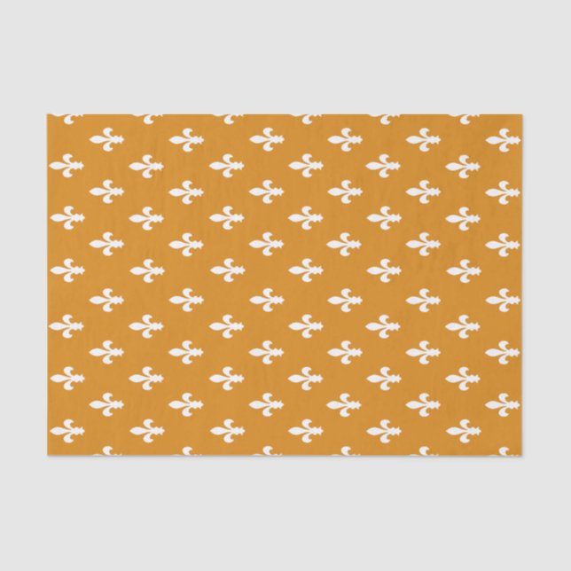 Papel De Seda Marigold Victorian Fleur de Lys (Anverso)