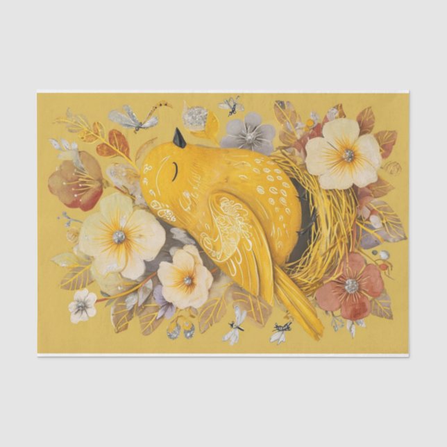 Papel De Seda Marigold Wings (Anverso)