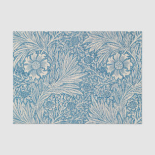 Papel De Seda Marigoldes Azules (por William Morris)