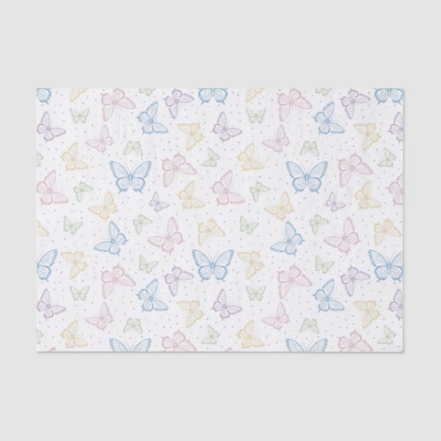 Papel De Seda Mariposa (Anverso)