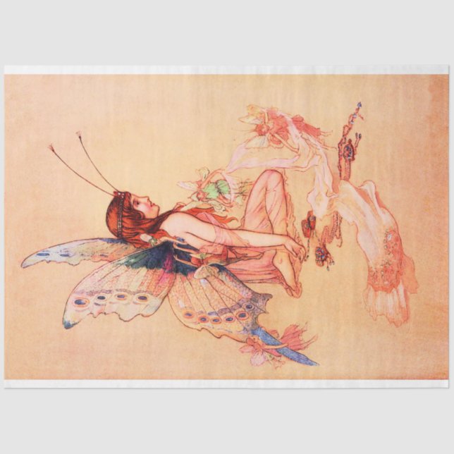 Papel De Seda Mariposa (Anverso)