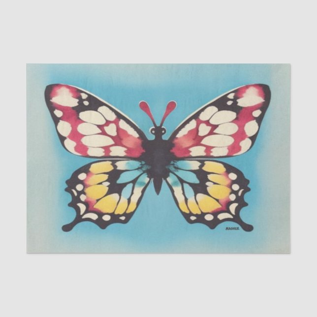 Papel De Seda Mariposa (Anverso)