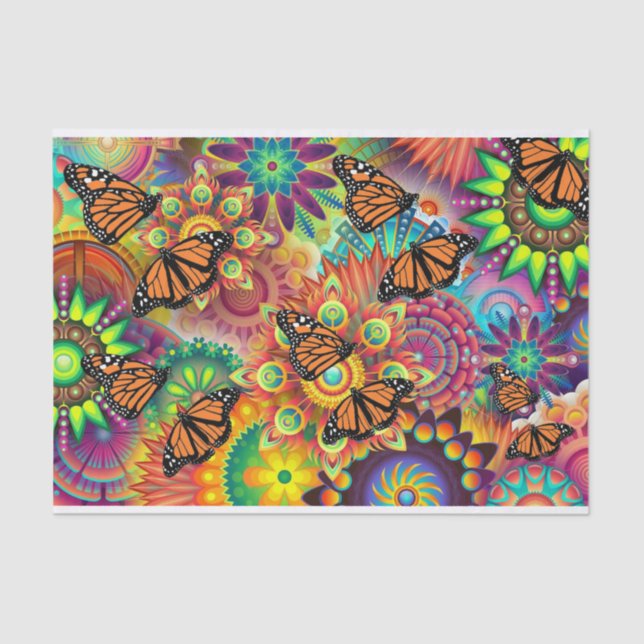 Papel De Seda Mariposa (Anverso)