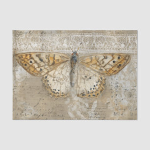 Papel De Seda Mariposa de encaje vintage