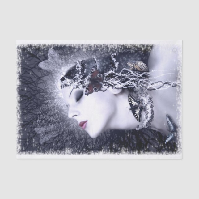 Papel De Seda Mariposa de Falln (Anverso)