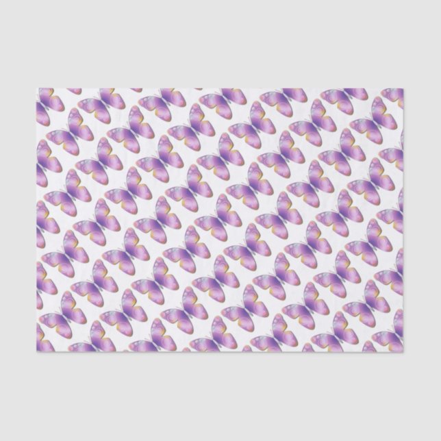 Papel De Seda Mariposa de la fantasía (Anverso)