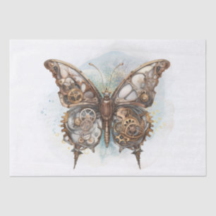 Papel De Seda Mariposa de Steampunk