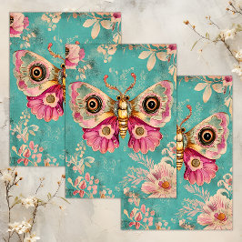 PAPEL DE SEDA MARIPOSA ENCANTO DECOUPAGE
