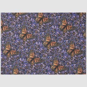 Papel De Seda Mariposa Monarca