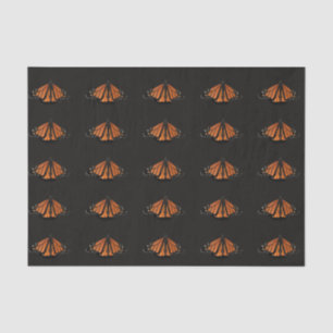 Papel De Seda Mariposa monarca en la llave del Naranja