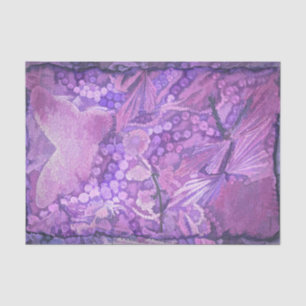 Papel De Seda Mariposa Vintage morado estilo victoriano romántic