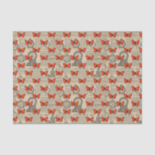 Papel De Seda Mariposa virgen pequeña