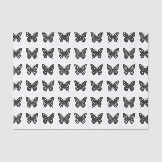 Papel De Seda Mariposas (Anverso)