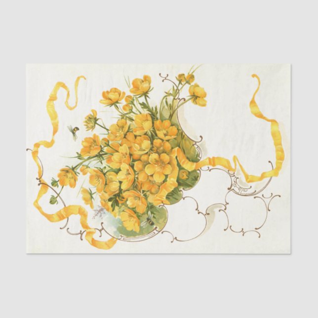 Papel De Seda Mariposas (Anverso)