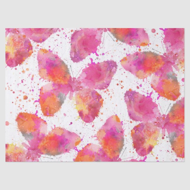Papel De Seda Mariposas (Anverso)
