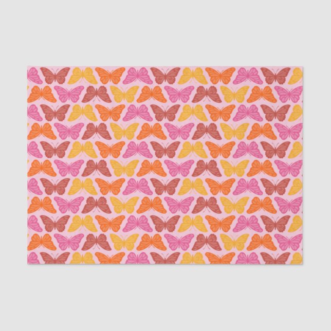 Papel De Seda Mariposas (Anverso)