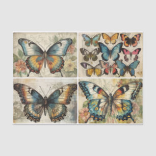 Papel De Seda Mariposas