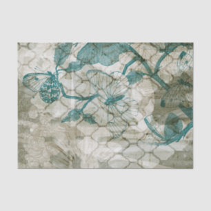 Papel De Seda Mariposas del Arabesque VI