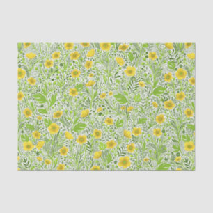 Papel De Seda Mariposas en blanco