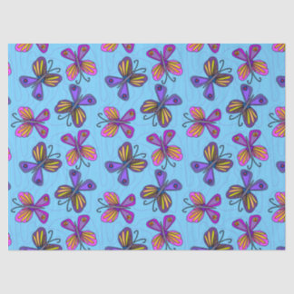 Papel De Seda Mariposas juguetonas
