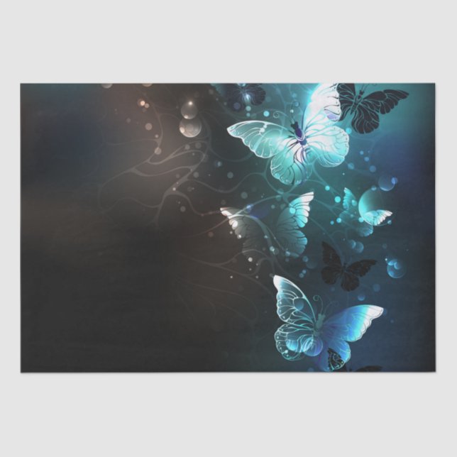 Papel De Seda Mariposas nocturnas (Anverso)