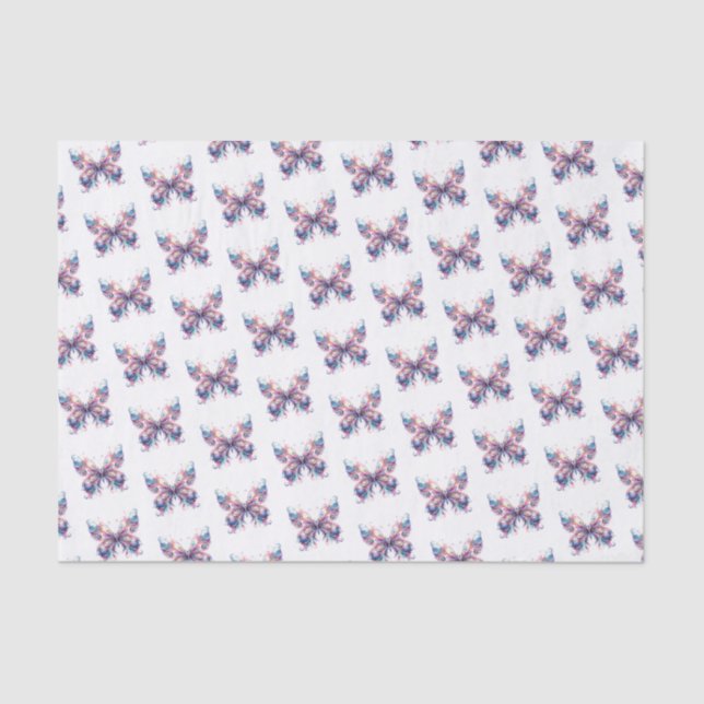 Papel De Seda Mariposas singulares (Anverso)