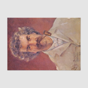 Papel De Seda Mark Twain por James Carroll Beckwith