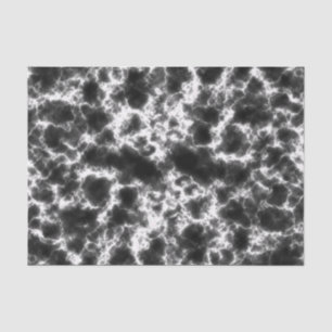 Papel De Seda Mármol blanco negro moderno de moda