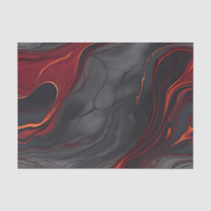Papel De Seda Mármol de Lava de Borgoña