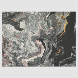 Papel De Seda Mármol del líquido de la ágata