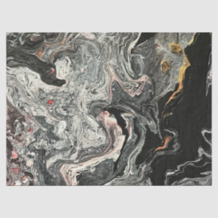 Papel De Seda Mármol del líquido de la ágata