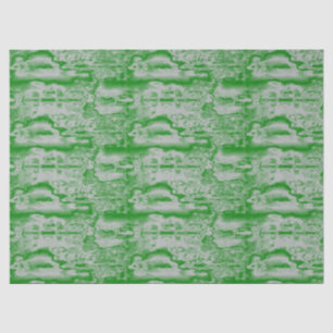 Papel De Seda Mármol gris y verde oscuro